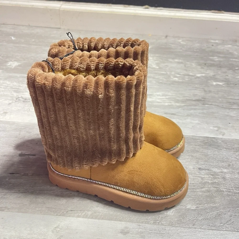 Chosen Steps Brown  Boots  Toddler Girls Size‎ 9